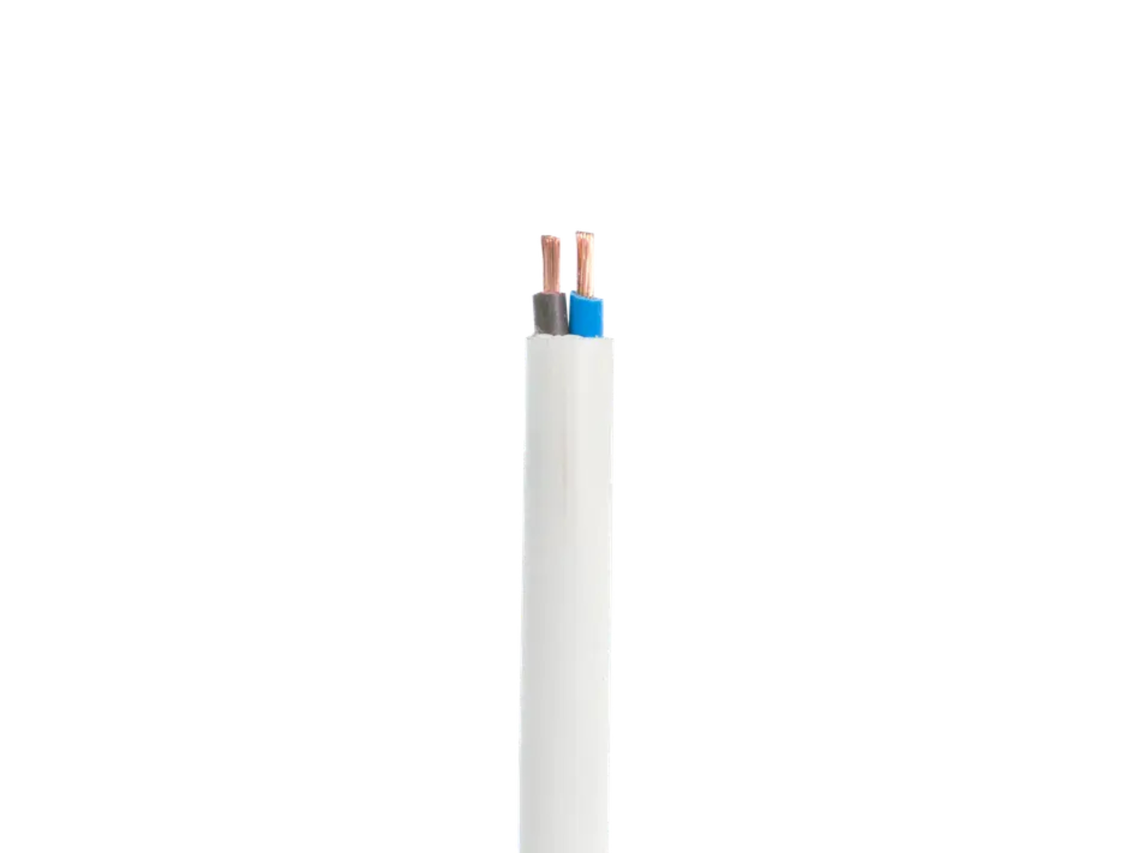 0.5 SQMM X 2C WIRE - WHITE